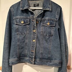 Jones New York Dark Blue Denim Jacket